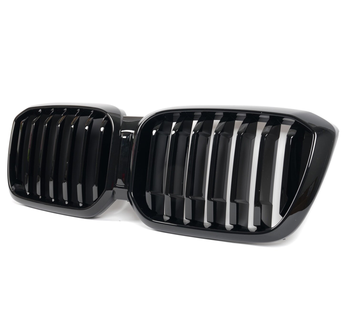 For 2021 - 2024 BMW IX3 X3 X4 G01 G02 G08 Gloss Black Front Kidney Grill Grille