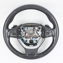 2011 - 2015 BMW F13 F01 F02 650i Sport Leather Steering Wheel Black OEM