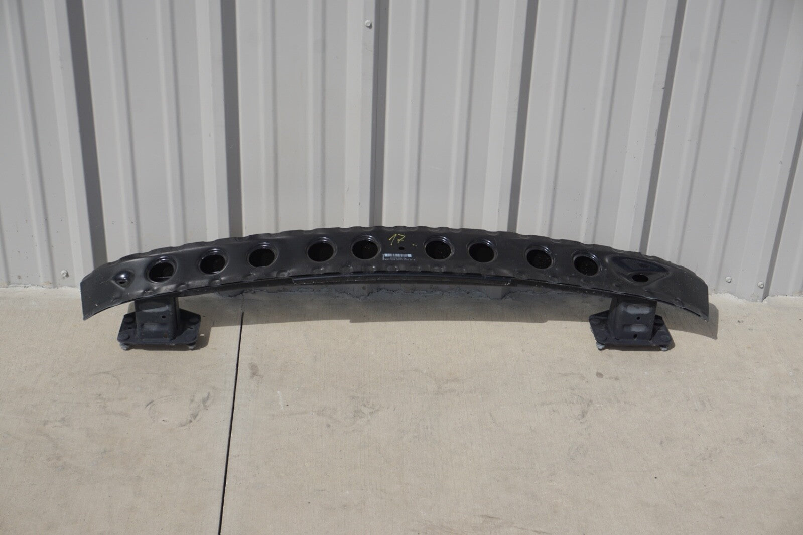 10-17 Mercedes W204 C250 E350 Rear Bumper Reinforcement Impact Crash Bar OEM