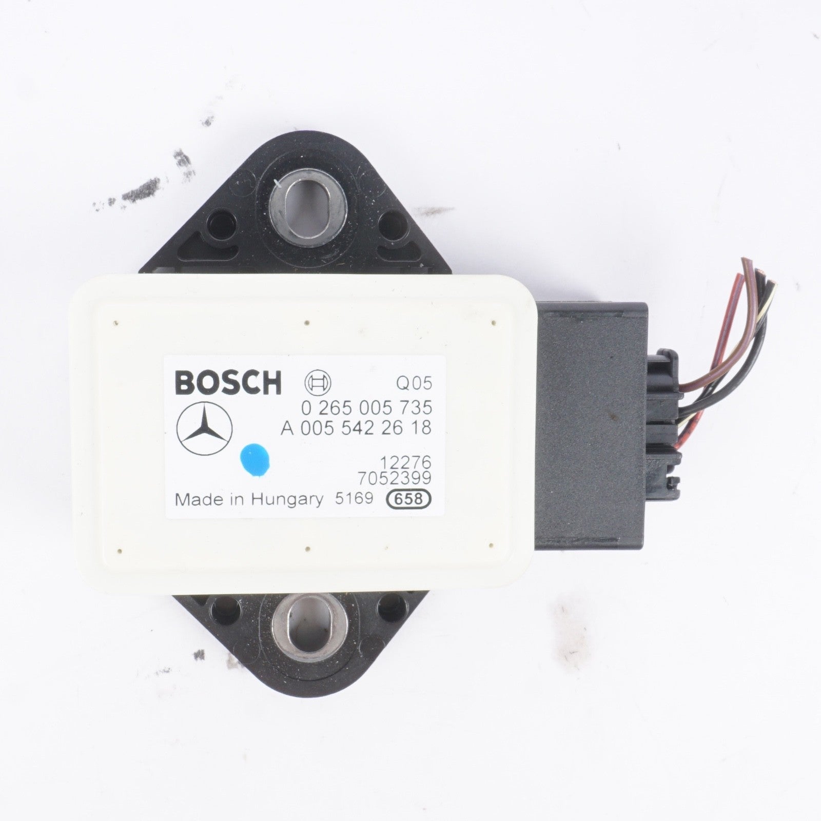 10-13 Mercedes E350 W212 Acceleration Rate Yaw Sensor A0055422618 OEM 0265005735