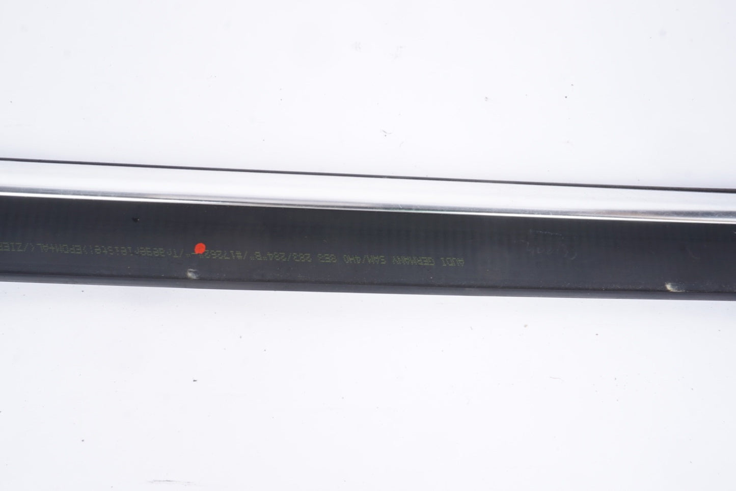 2011-2018 AUDI A8  FRONT LEFT DRIVER SIDE DOOR WINDOW BELT MOLDING OEM