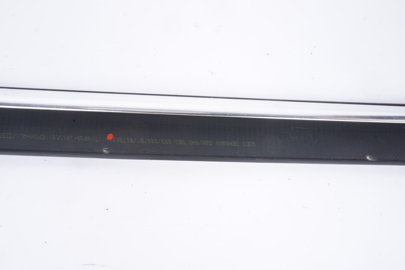2011-2018 AUDI A8  FRONT LEFT DRIVER SIDE DOOR WINDOW BELT MOLDING OEM