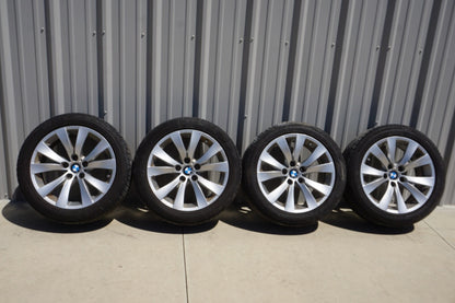 06-10 BMW 650i Wheels Wheel 18x8 Alloy 5 Double V Spoke Fits 599166 Set of 4