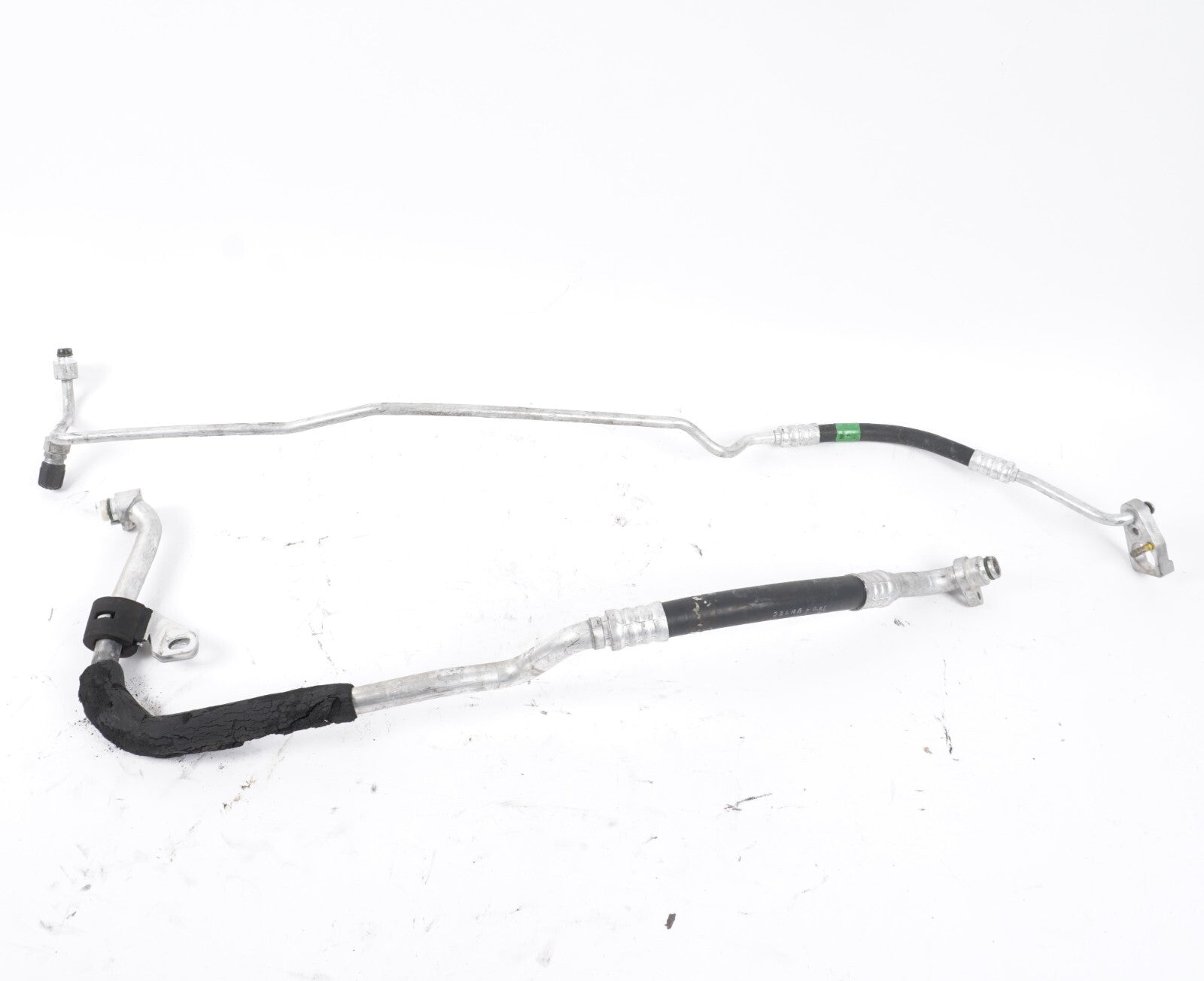 03 - 06 Mercedes R230 SL500 AC HOSE LINE PIPE SET OF 2 OEM