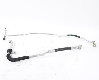 03 - 06 Mercedes R230 SL500 AC HOSE LINE PIPE SET OF 2 OEM