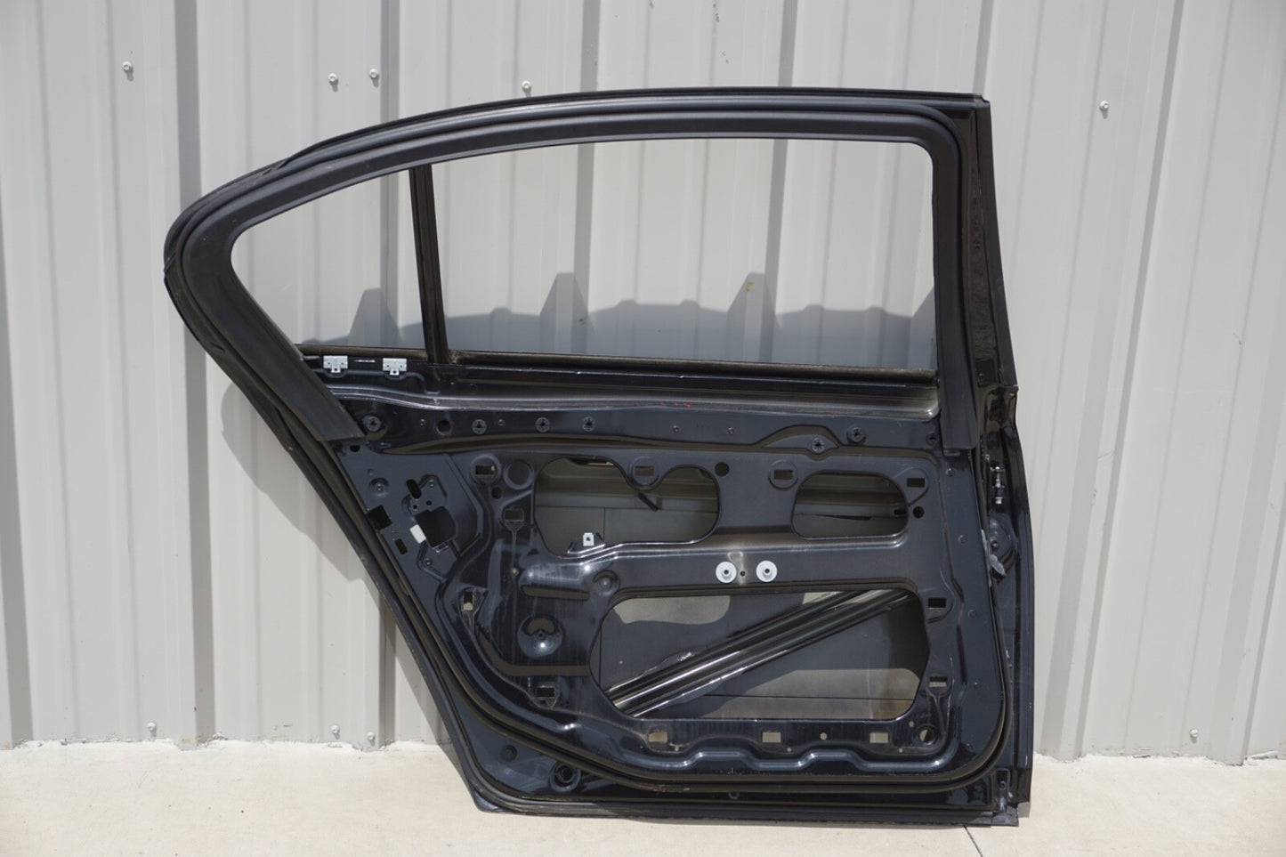 09-15 BMW 750Li F02 Rear Left Driver Side Door Shell OEM