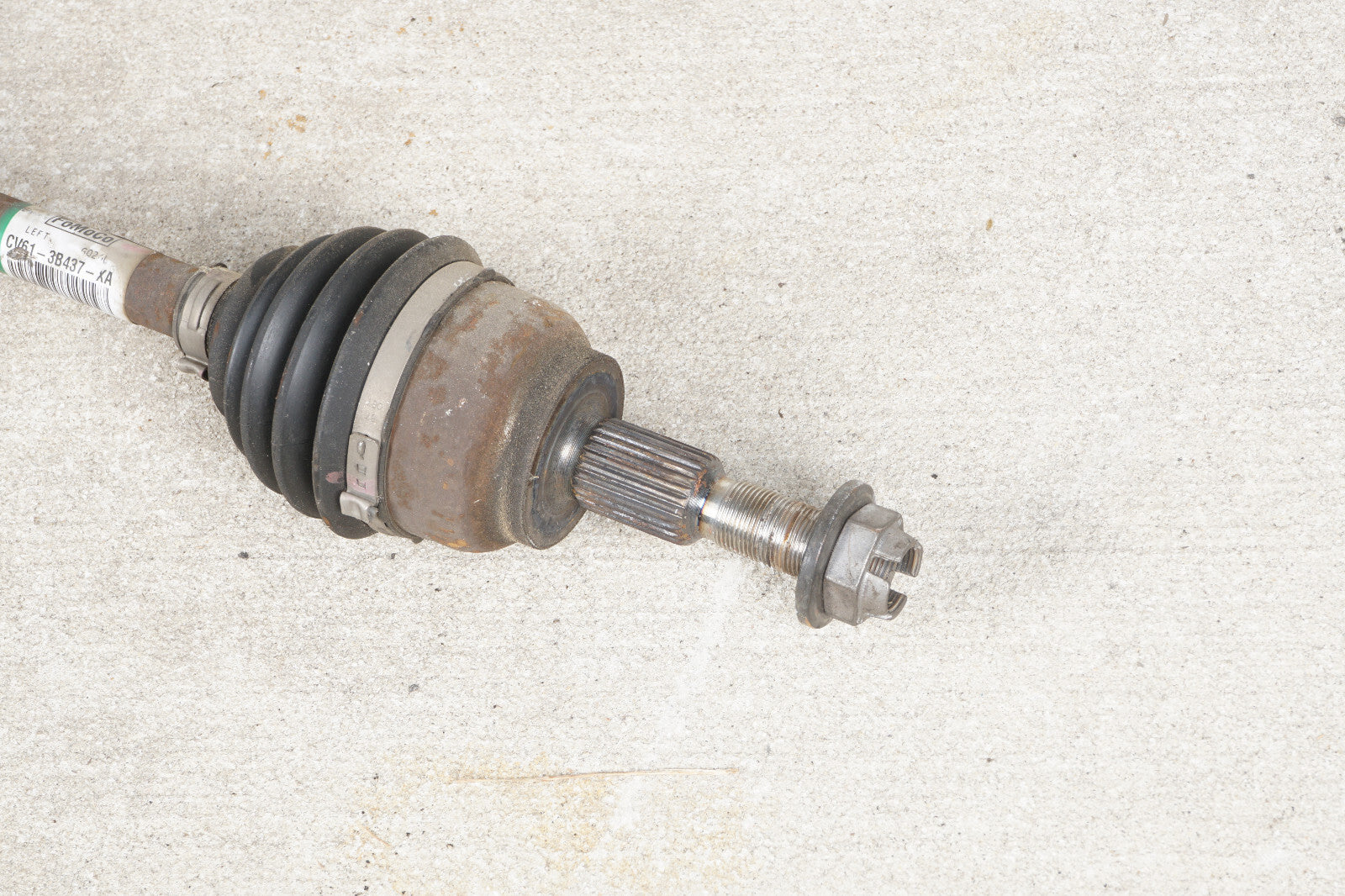 16 17 18 FORD FOCUS FRONT AXLE SHAFT LEFT DRIVER SIDE CV61-3B437-XA OEM