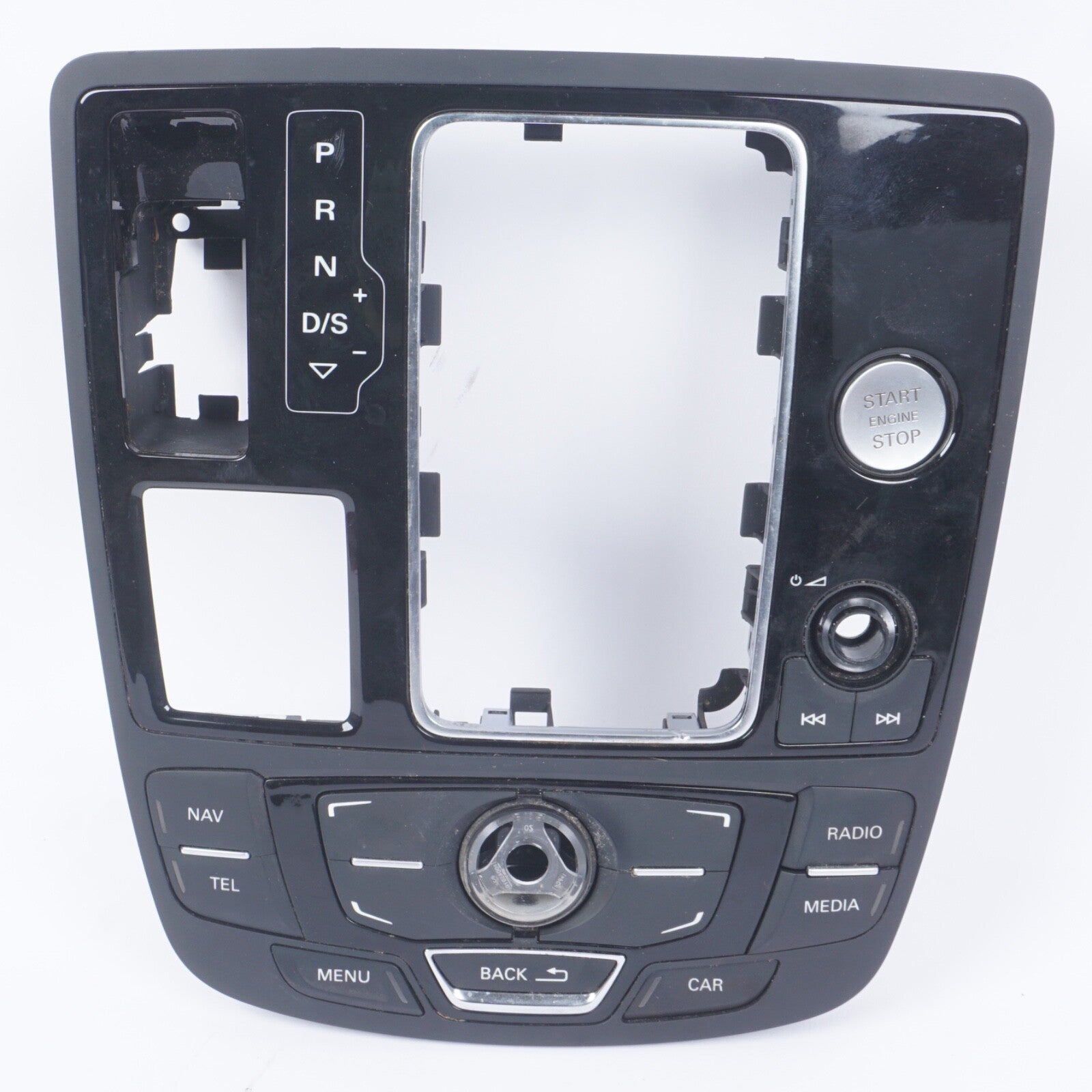 2012 - 2016 Audi A6 A7 Media Player Controller Parking Start Switch SHELL ONLY
