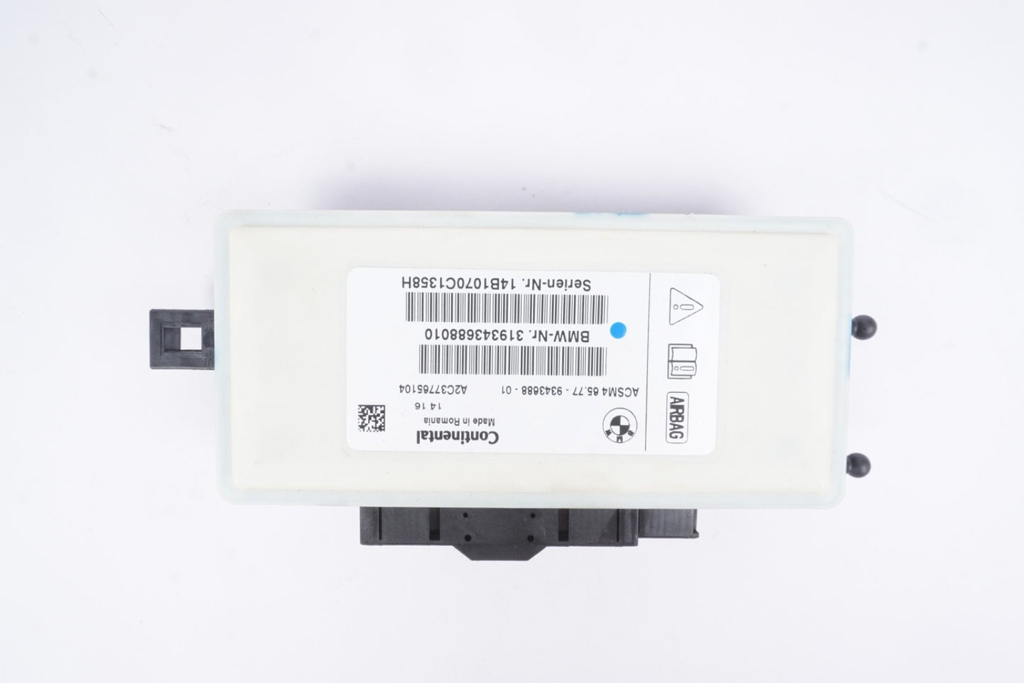 14-21 BMW SERIES 2 3 4 SAFETY DIAGNOSTIC COMPUTER CONTROL MODULE UNIT OEM