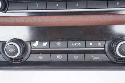 2011-2017 BMW 535 528 550 5-SERIES CLIMATE CONTROL UNIT 9241241-01