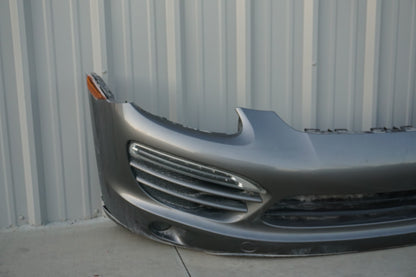 2011-2014 Porsche Cayenne 958 Front Bumper Cover Gray OEM