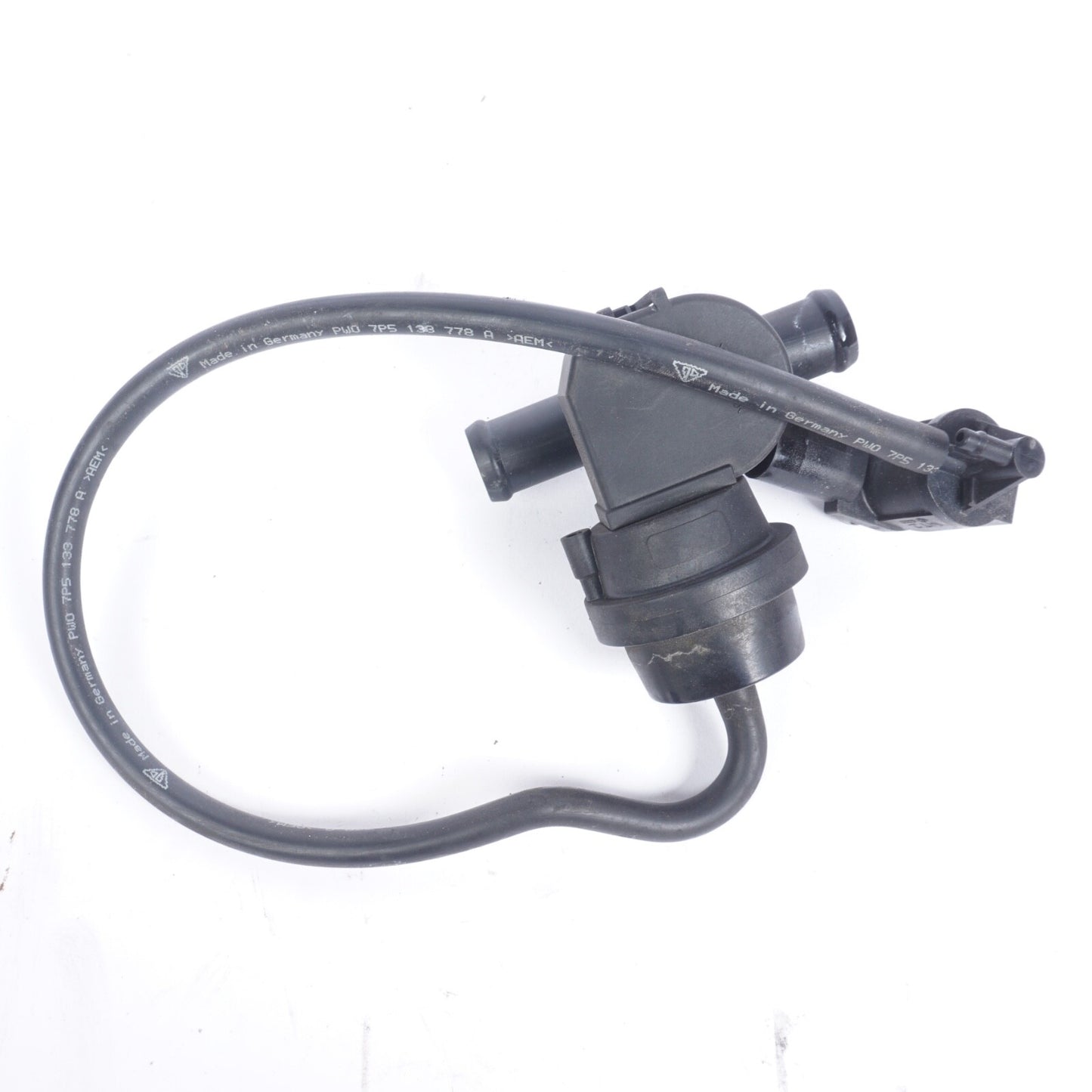 11-18 Porsche Cayenne VW Volkswagen Tuareg Heater Bypass Water Valve + Hose OEM