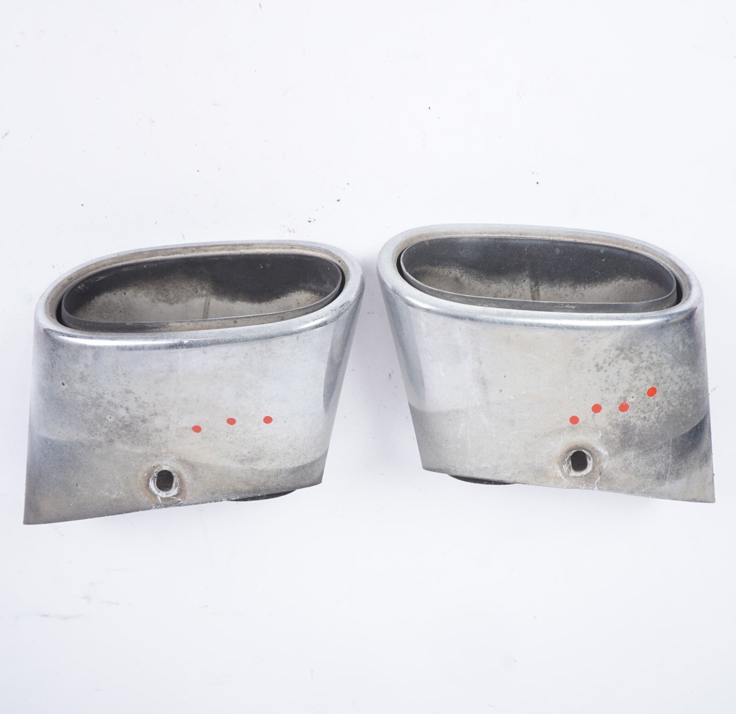03-08 Mercedes R230 SL500 SL550 Exhaust Tip Left & Right OEM