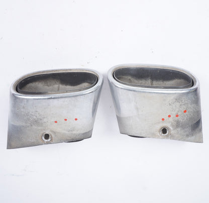03-08 Mercedes R230 SL500 SL550 Exhaust Tip Left & Right OEM