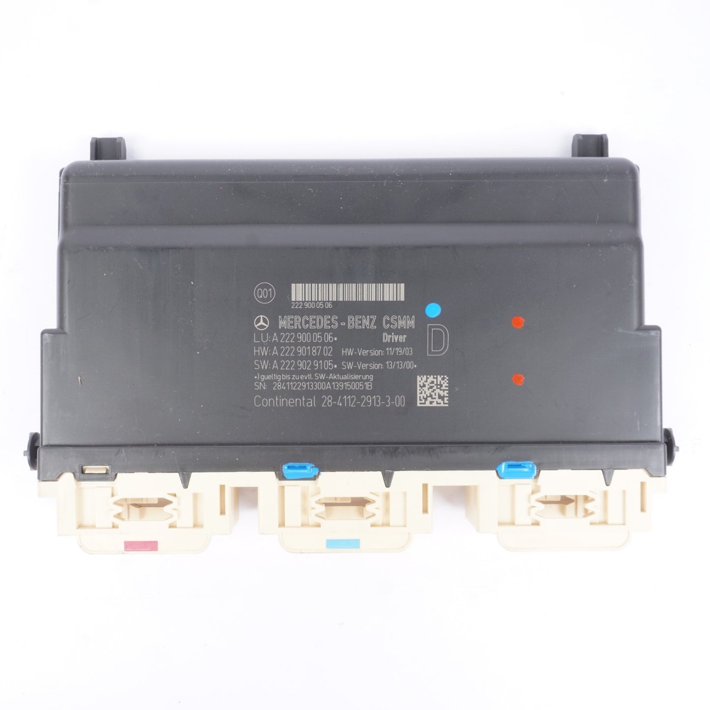 14-17 Mercedes W222 S550 S600 S63 AMG Front Left Side Seat Control Module OEM