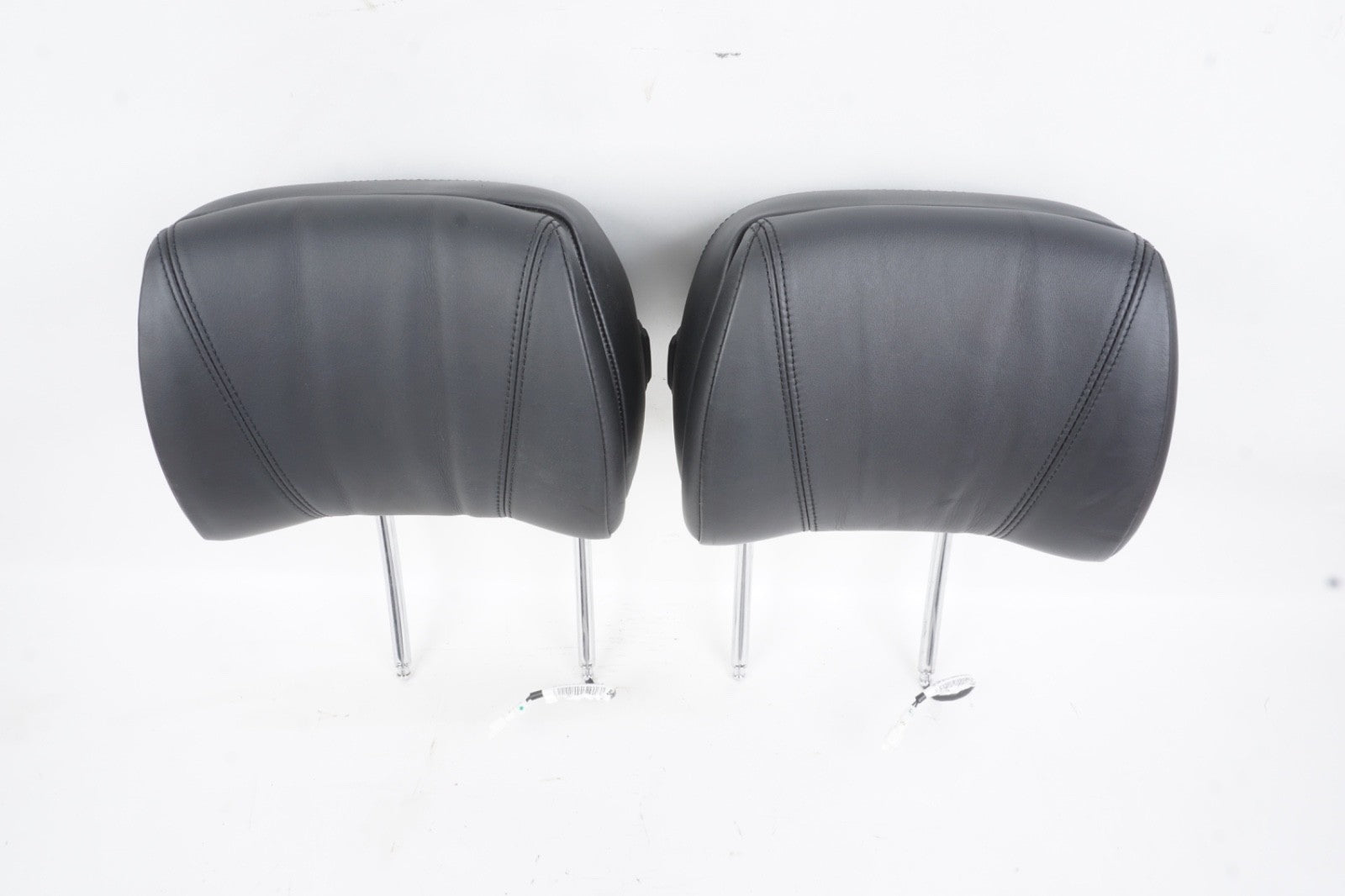 12-18 BMW F06 F12 F13 640I 650I FRONT RIGHT & LEFT SIDE HEADREST SET BLACK OEM