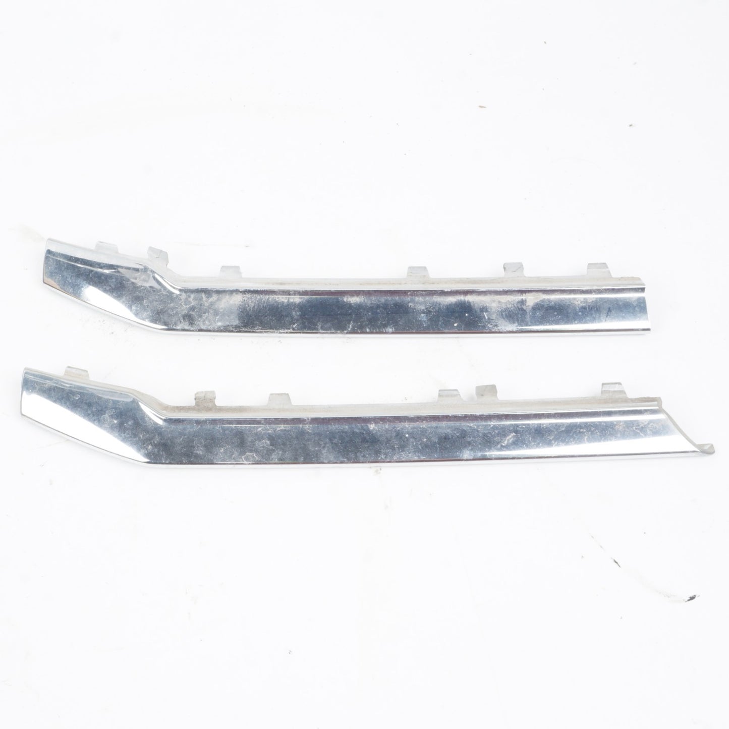 2011-2014 Audi A8 Quattro Bumper Grille Chrome Molding Right 2Pcs OEM