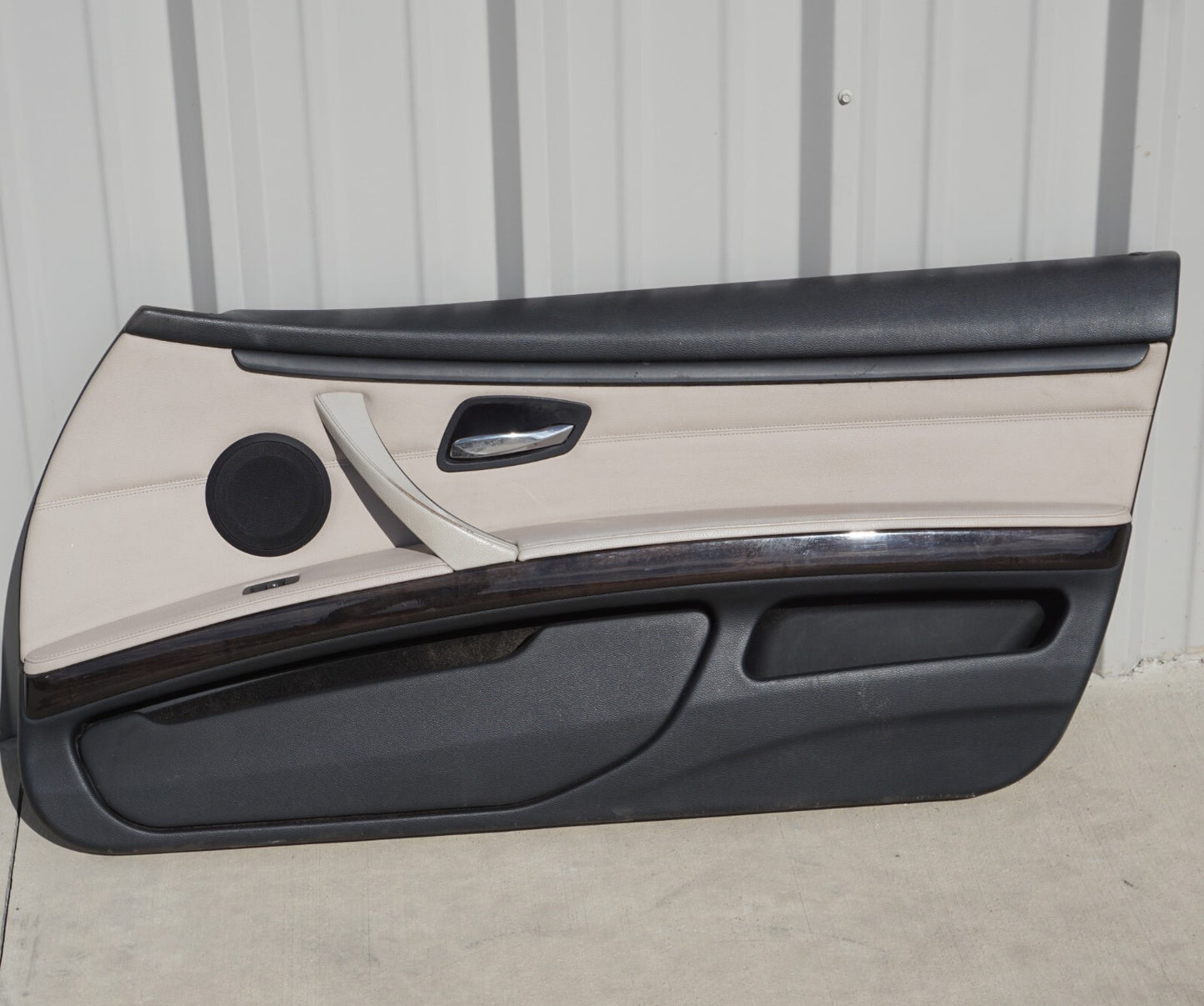 07-03 BMW E92 328i Coupe Front Right Passenger Door Panel Trim OEM