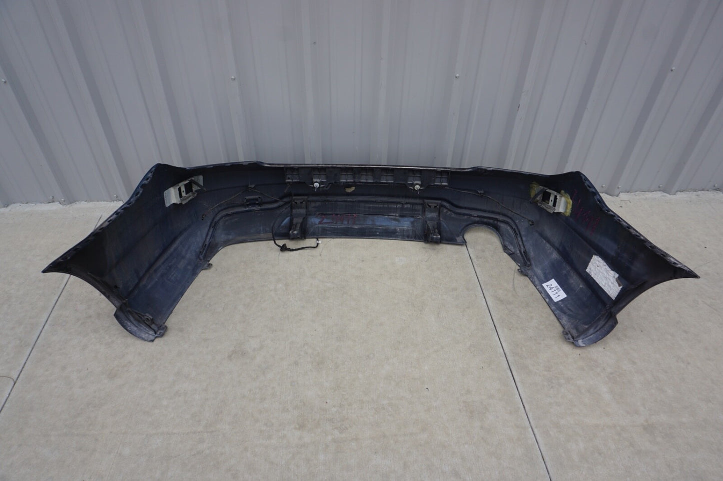 12-14 Mercedes W204 C250 Sport AMG Rear Bumper Cover Assembly BLUE OEM