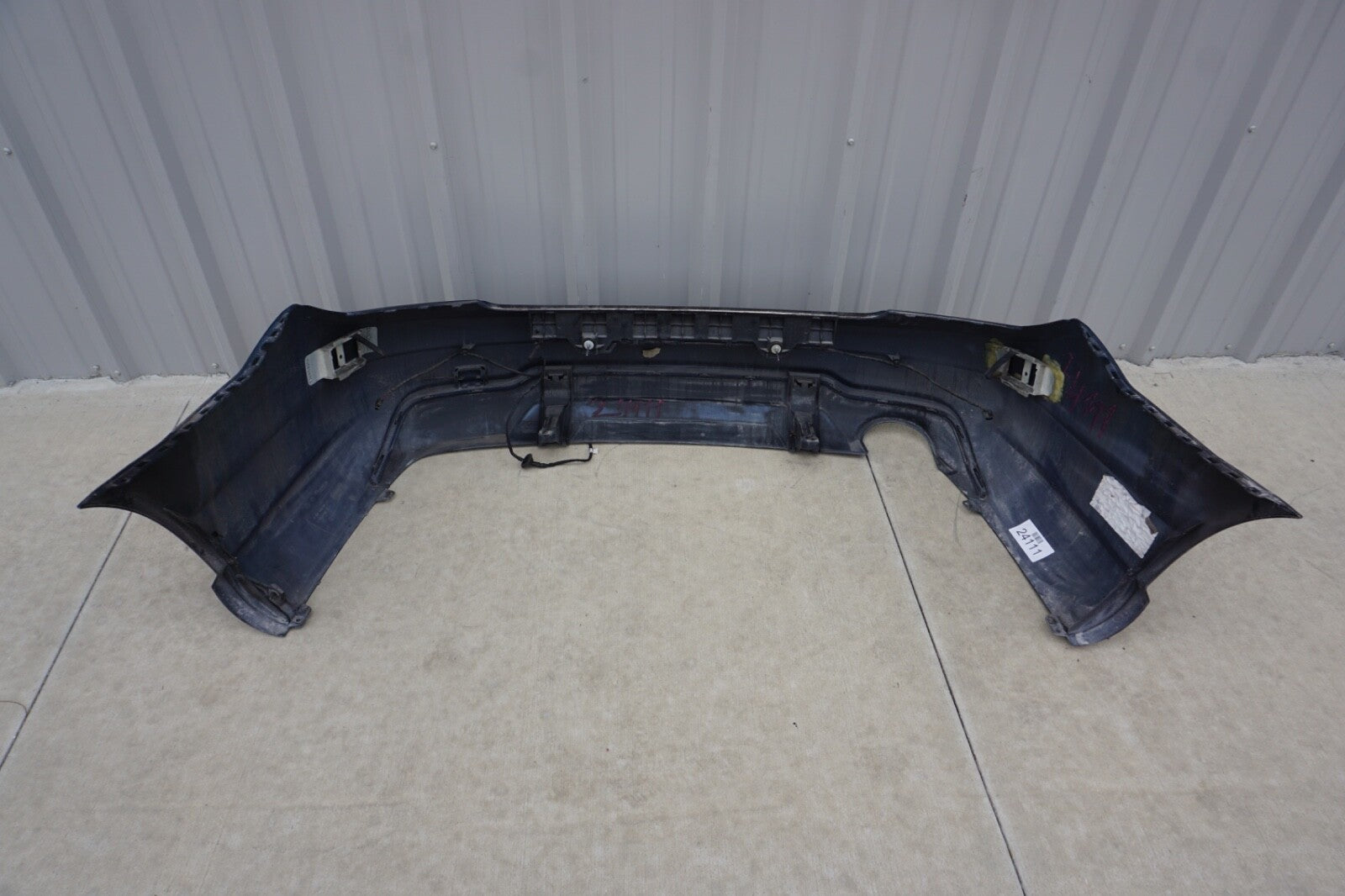 12-14 Mercedes W204 C250 Sport AMG Rear Bumper Cover Assembly BLUE OEM