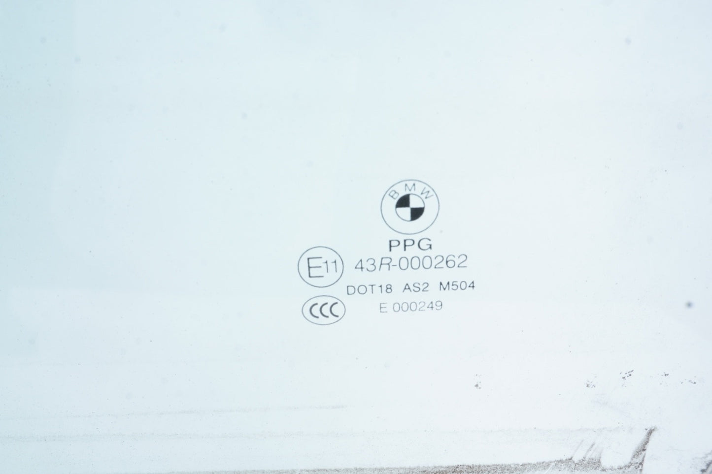 2003 - 2008 BMW Z4 E85 Front Left Driver Side Door Window Glass OEM
