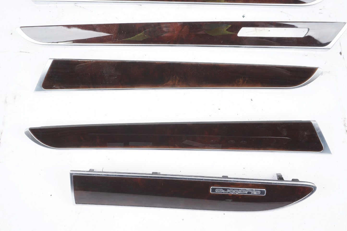 2005 - 2011 Audi A6 Dash & Door Panel Wooden Trim Front & Rear SET OEM