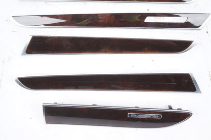 2005 - 2011 Audi A6 Dash & Door Panel Wooden Trim Front & Rear SET OEM