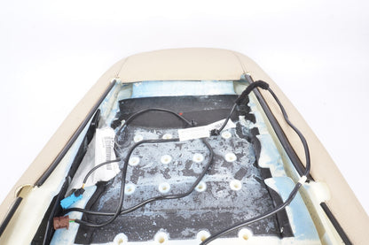 2011 - 2018 BMW X3 X4 - Front LEFT Upper Backrest Seat Cushion Leather Beige