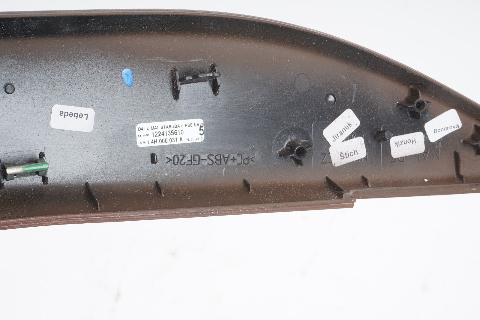 11-17 AUDI A8 A8L S8 FRONT CENTER CONSOLE TRIM COVER PANEL LEFT & RIGHT OEM