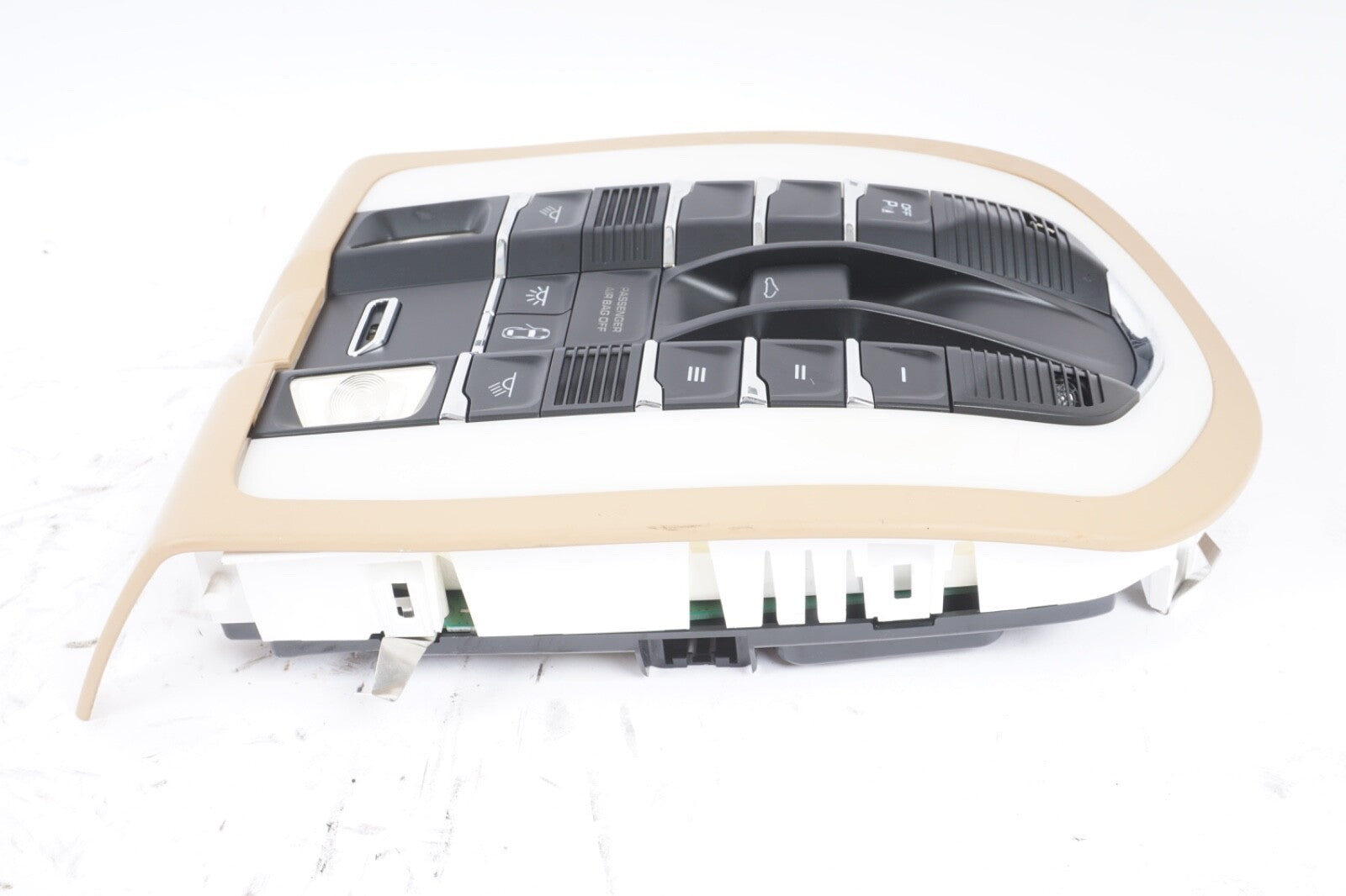 2010-2016 PORSCHE PANAMERA 970 OVERHEAD DOME LIGHT WITH CONTROLS 7PP959551DL