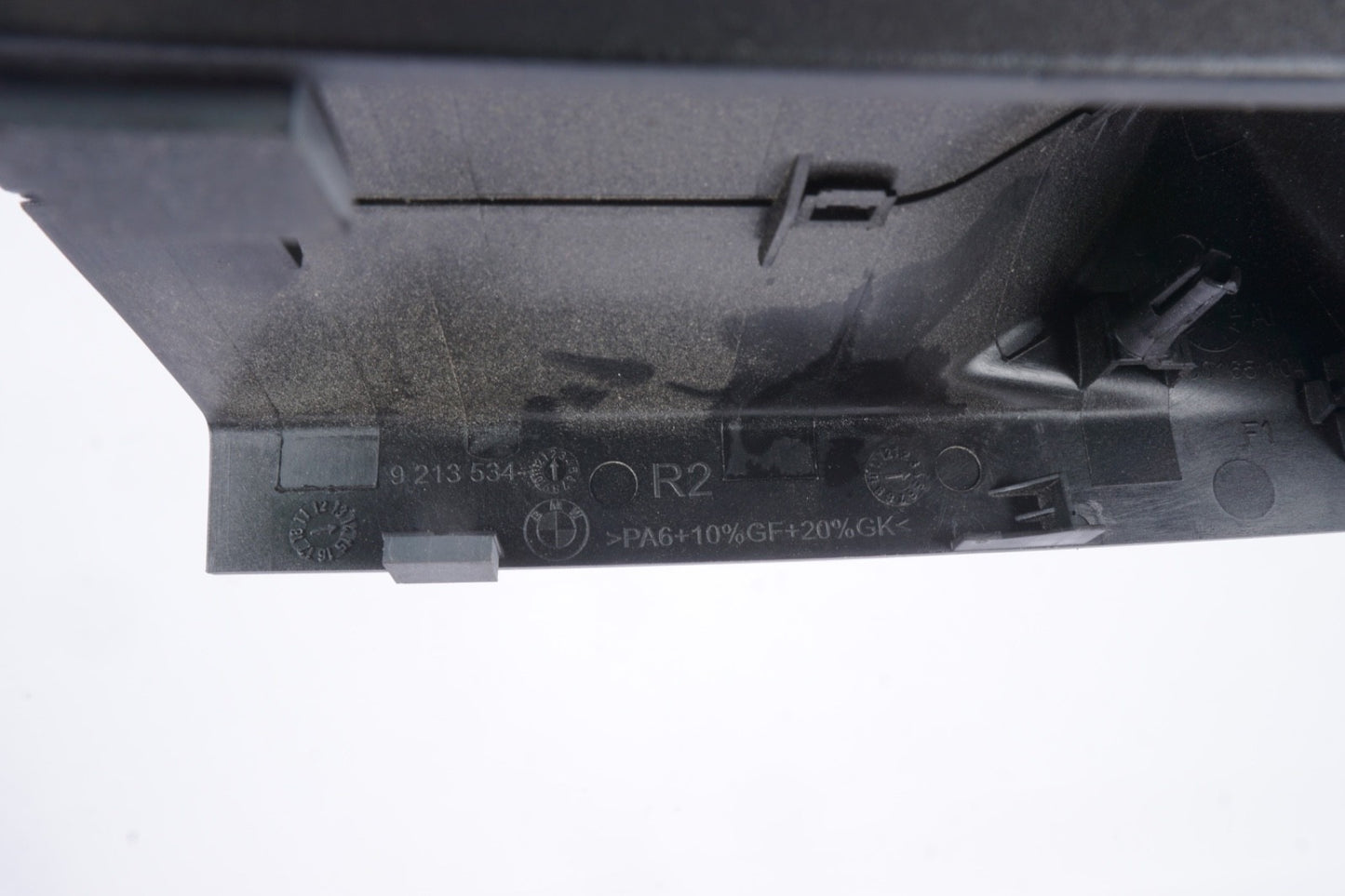 12-16 BMW 320i 328i 428i 435i F30 Interior Rear View Mirror Cover Trim Black Oem