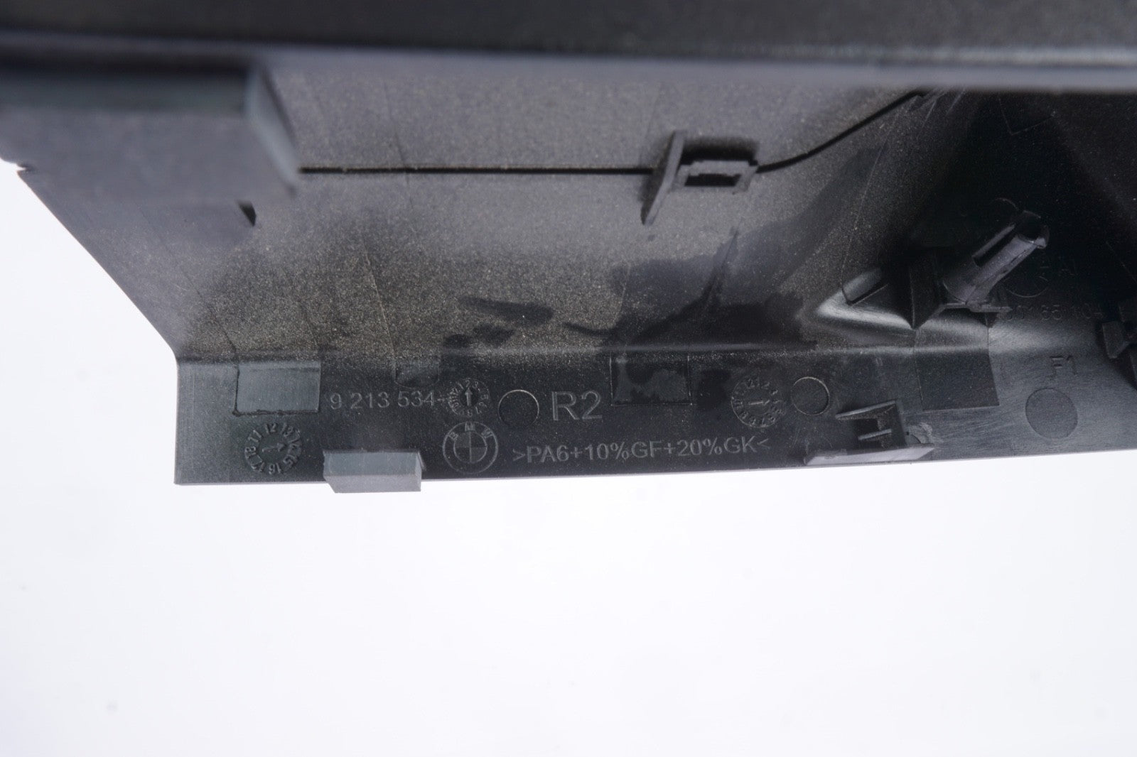 12-16 BMW 320i 328i 428i 435i F30 Interior Rear View Mirror Cover Trim Black Oem
