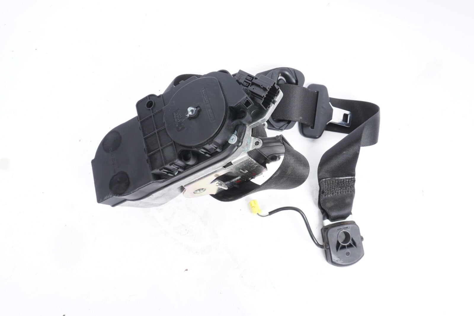 07-09 Mercedes W221 S600 S63 S450 Front Right Passenger Side Seat Belt Black OEM