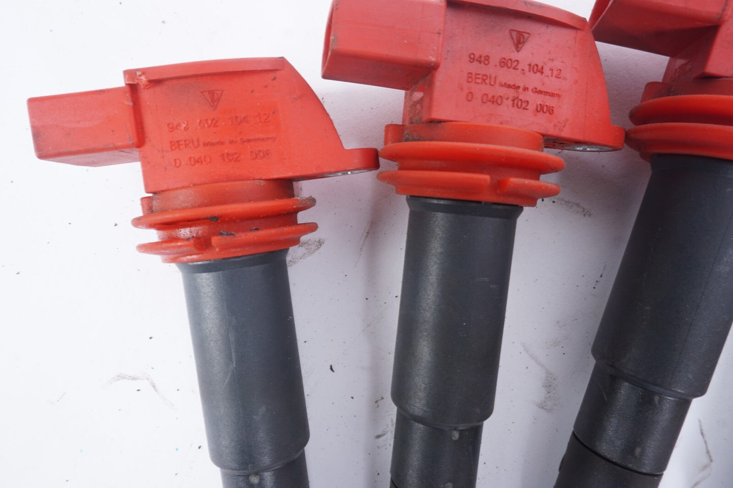 11-18 Porsche Cayenne 958 4.8l Ignition Coil BERU Set Of 8 OEM