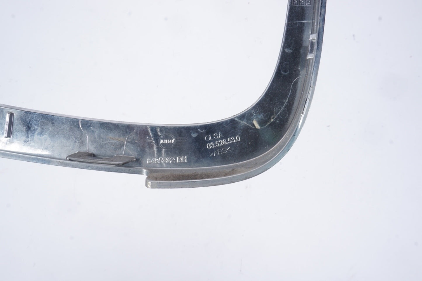 2016 MINI COOPER F55 REAR RIGHT TAIL LIGHT CHROME RING 63218495332 GENUINE