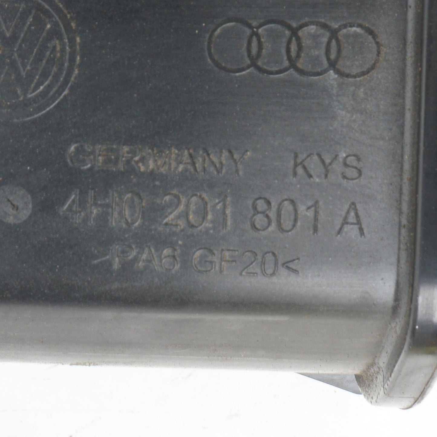 2011-2018 Audi A8 Fuel EVAP Vapor Charcoal Canister Box 4H0201801A   OEM