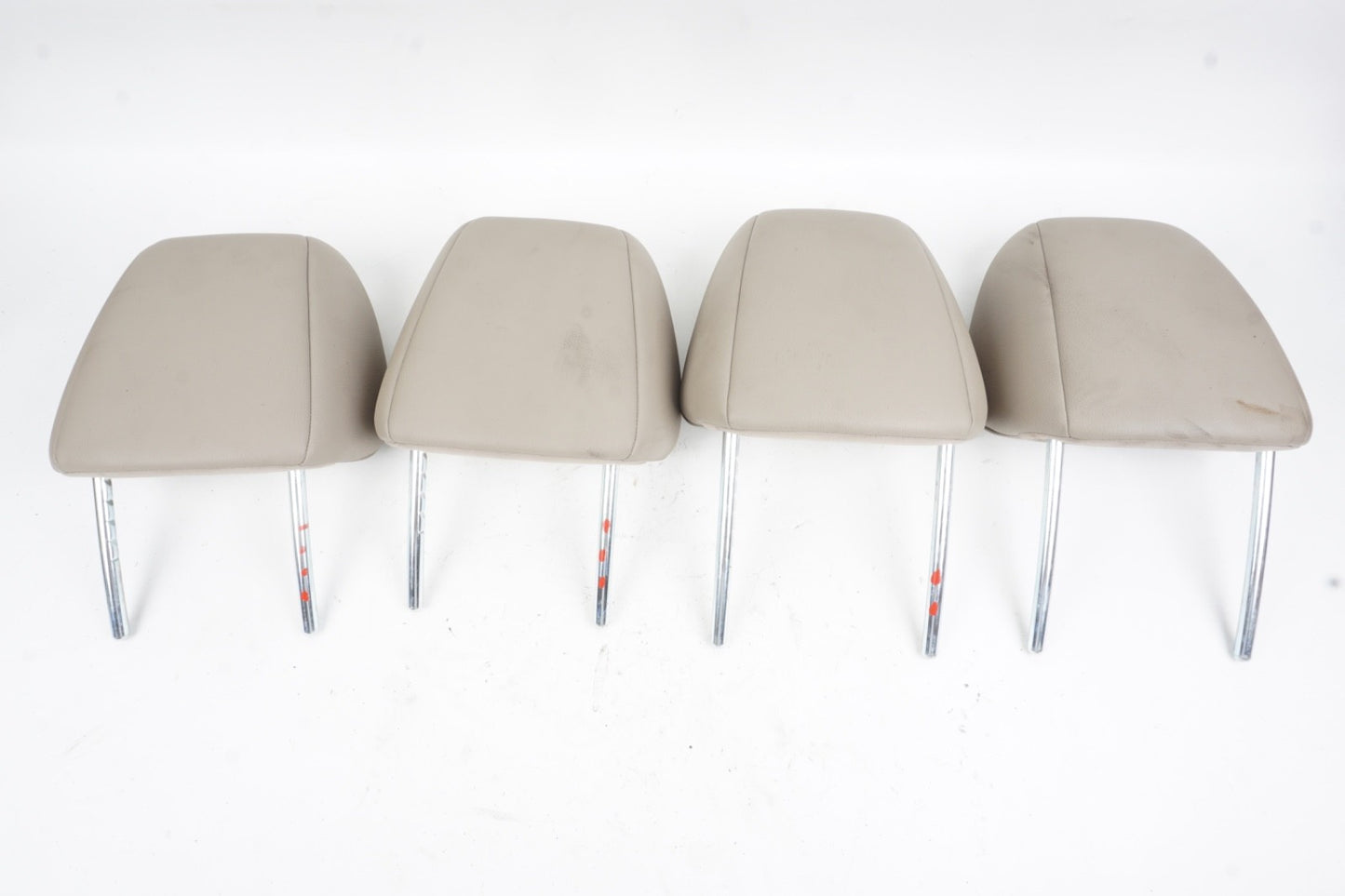 2011 - 2017 Honda Odyssey 1st and 2nd Row Leather Head Rest  Set of 4 BEIGE