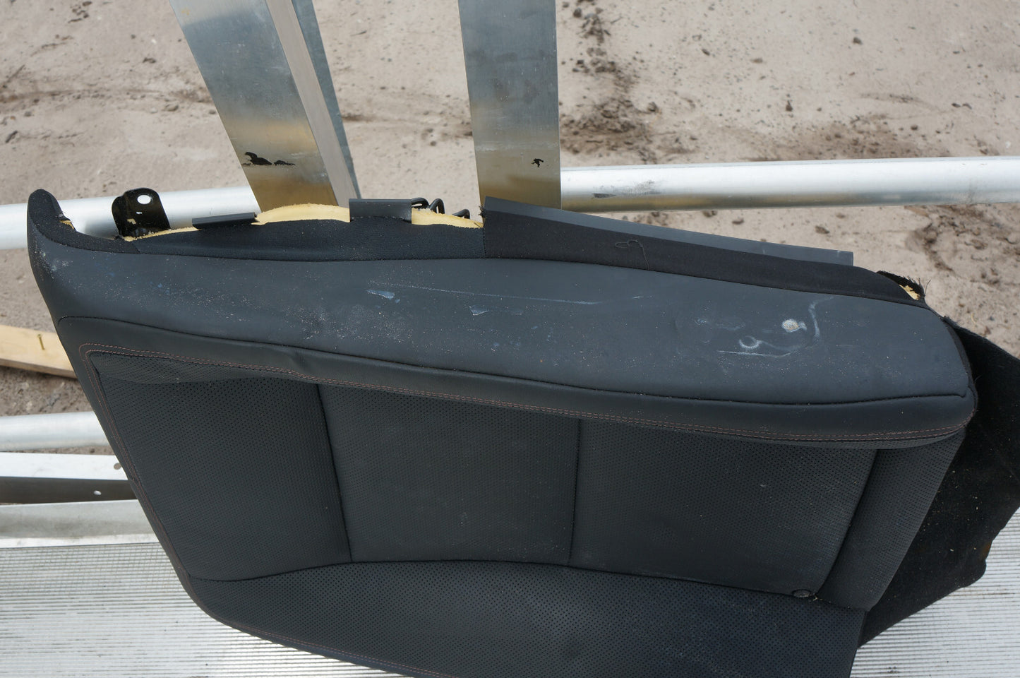 2010-2013 MERCEDES S550 W221 REAR RIGHT SEAT UPPER BACKREST CUSHION OEM