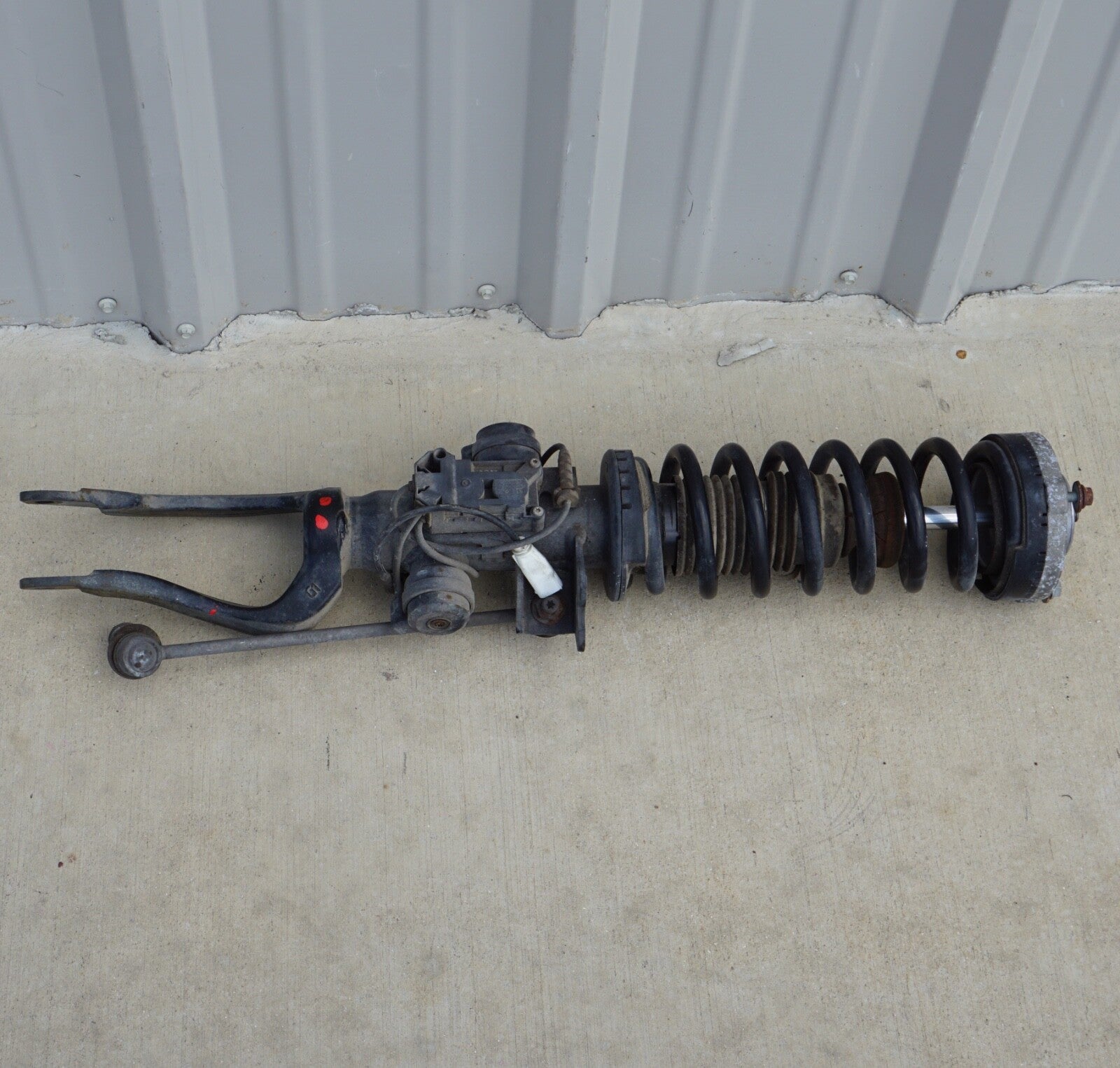 09-12 BMW F01 750LXi AWD Front Right Side Shock Strut Absorber W/Coil Spring OEM