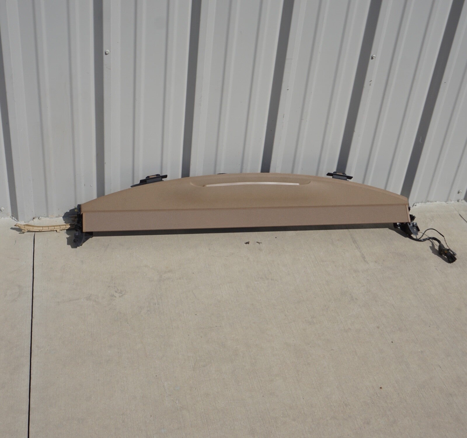 07-13 Mercedes W221 S63 S550 Rear Window Sun Shade Screen Roller Blind Beige OEM