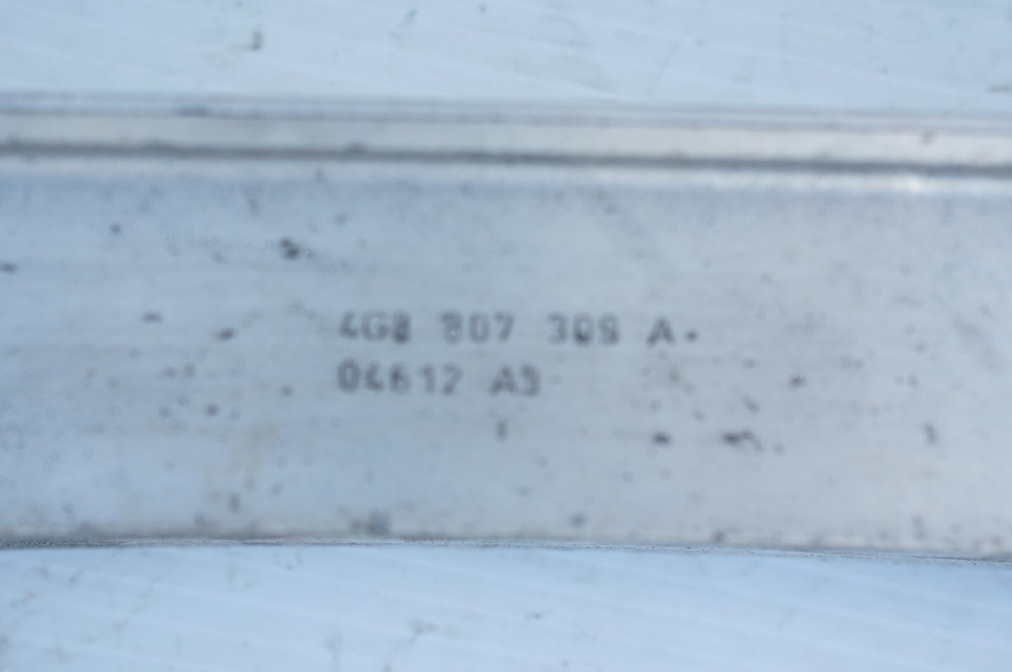 2012 - 2017 AUDI A7 REAR BUMPER REINFORCEMENT IMPACT BAR BEAM  OEM