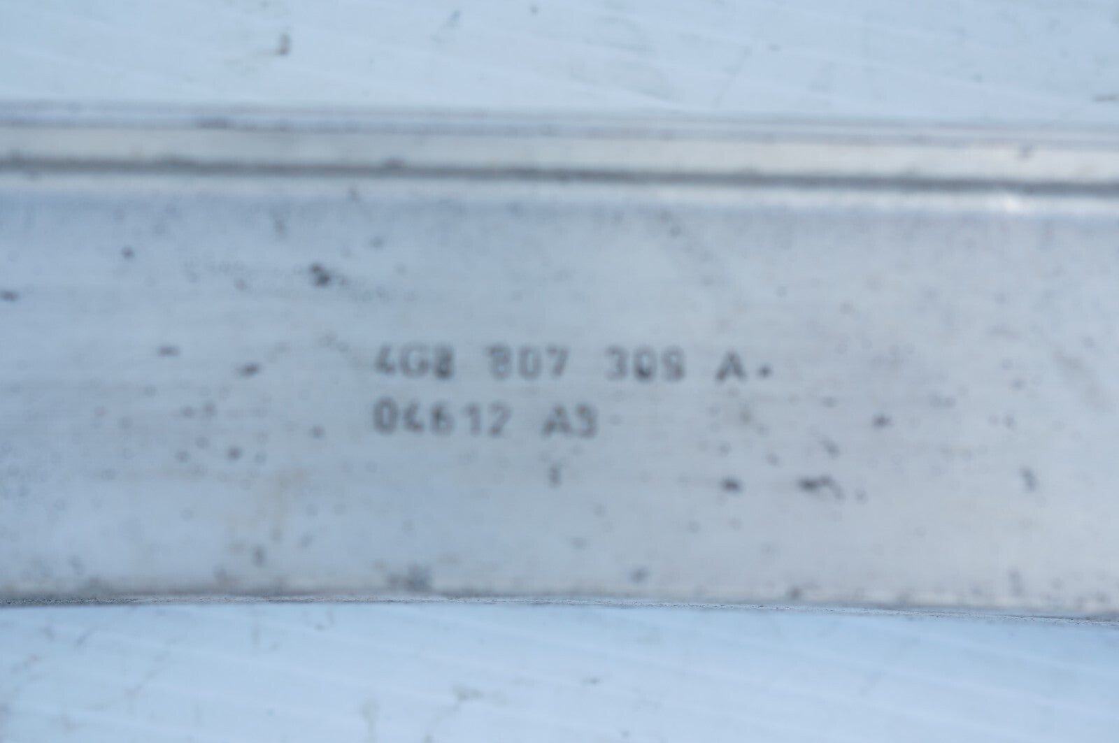 2012 - 2017 AUDI A7 REAR BUMPER REINFORCEMENT IMPACT BAR BEAM  OEM