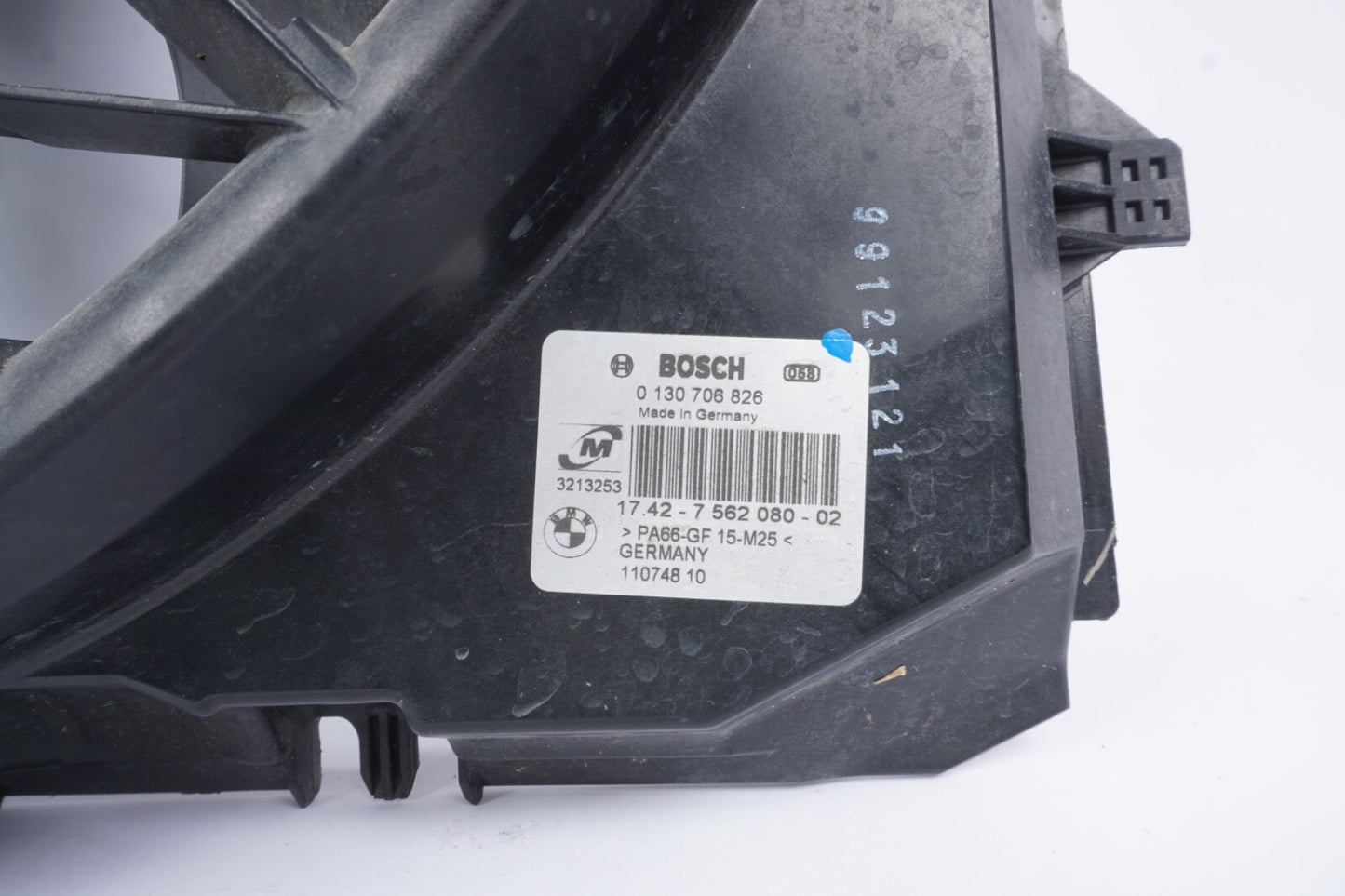 2007-2009 BMW 328I - Electric Cooling FAN Assembly 7562080 OEM - NO MOTOR