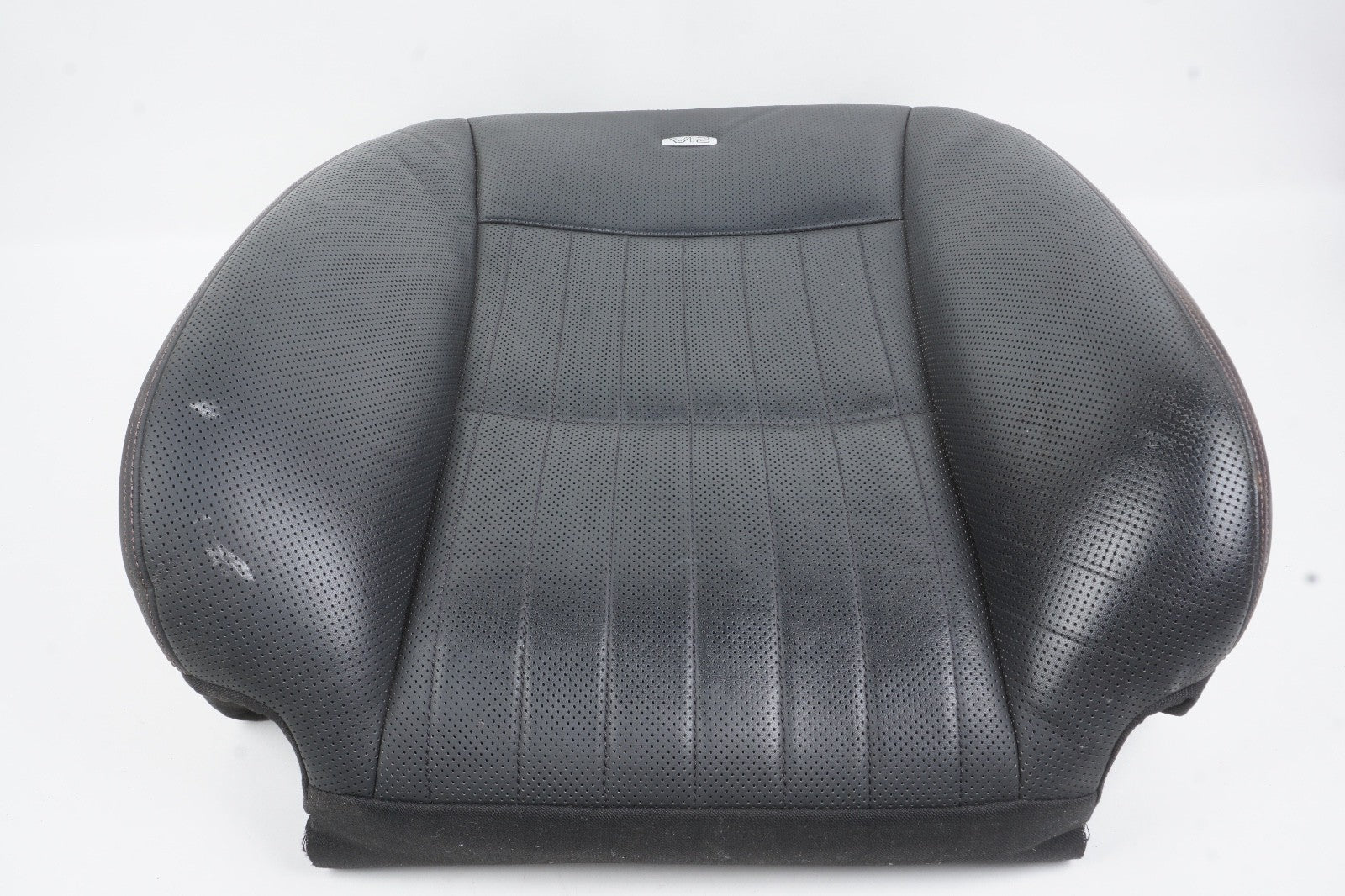 10-13 Mercedes W221 S600 Front Left Seat Cushion Top Upper Exclusive Black OEM