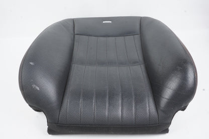 10-13 Mercedes W221 S600 Front Left Seat Cushion Top Upper Exclusive Black OEM