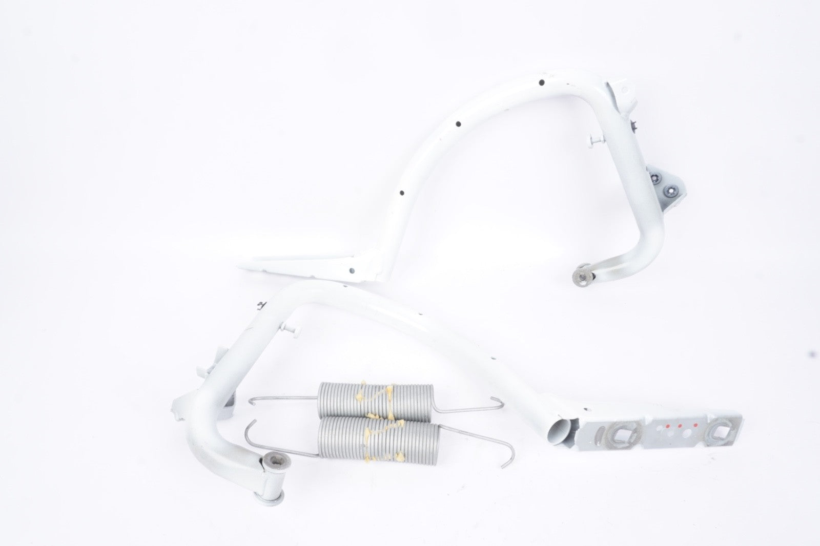 2014-2020 MERCEDES S550 W222 REAR LEFT and RIGHT TRUNK LID HINGE WHITE OEM
