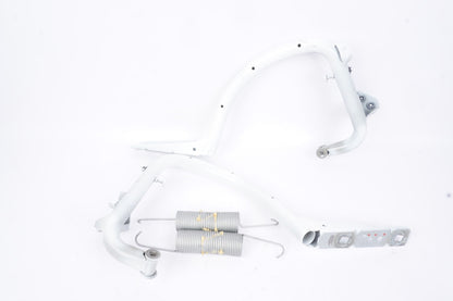 2014-2020 MERCEDES S550 W222 REAR LEFT and RIGHT TRUNK LID HINGE WHITE OEM