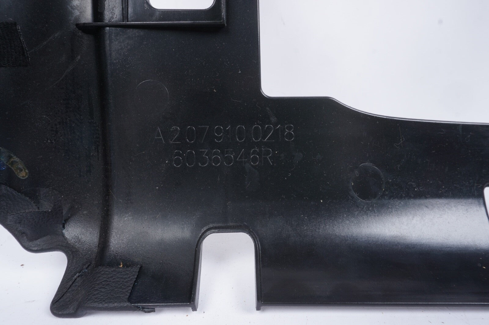 10-17 Mercedes W207 E350 Coupe Front Right Passenger Seat Back Panel Trim  OEM