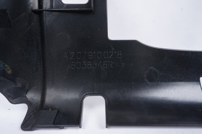 10-17 Mercedes W207 E350 Coupe Front Right Passenger Seat Back Panel Trim  OEM