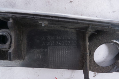 08-14 Mercedes C300 C350 W204 Trunk Lid Tailgate Handle Chrome Trim  OEM